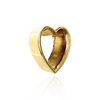 Heart Shape Tapered Bezels in 14K Gold (3.50 x 3.00 mm - 12.50 x 11.00 mm)