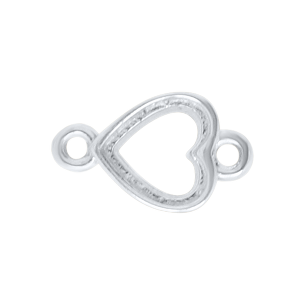 Heart Bezel Pendant in 14K Gold (3.00 mm - 5.00 x 4.50 mm)