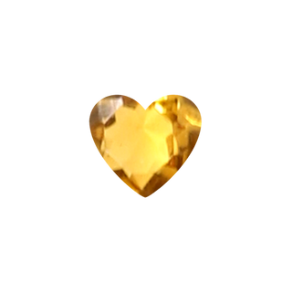 Heart Citrine - November Birthstones