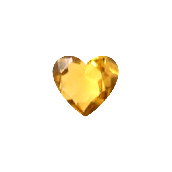 Heart Citrine - November Birthstones