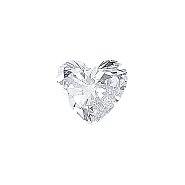 Heart Lab Grown Diamond - April Birthstones