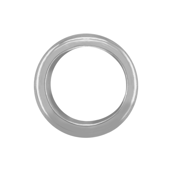 Round Low Bezels in Sterling Silver (1.00 mm - 6.00 mm)
