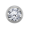 Round Low Bezels in Sterling Silver (1.00 mm - 6.00 mm)