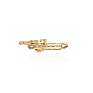 Twisted Barrel Clasps (2 mm - 4 mm)