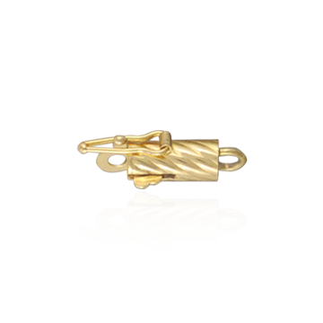 Twisted Barrel Clasps (2 mm - 4 mm)