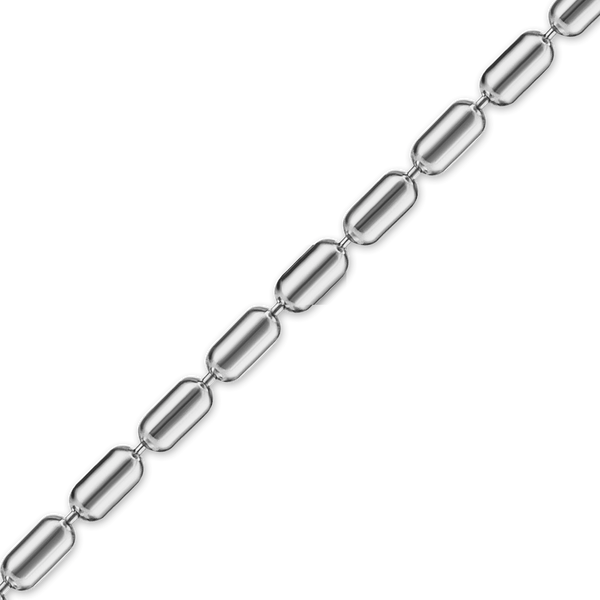 Bulk / Spooled Cylinder Bead Chain in Sterling Silver (1.10 mm)