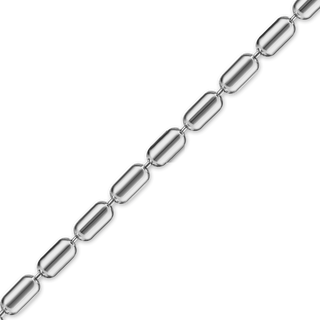 Bulk / Spooled Cylinder Bead Chain in Sterling Silver (1.10 mm)