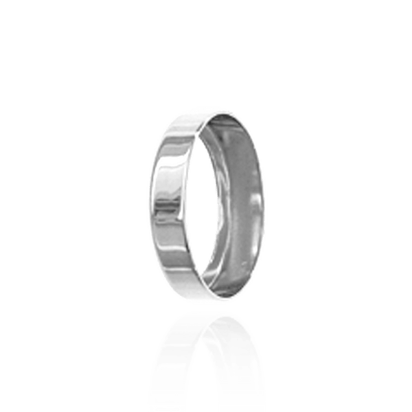 Oval Low Bezels in 14K Gold (5.00 x 3.00 mm - 20.00 x 15.00 mm)