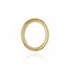 Oval Low Bezels in 14K Gold (5.00 x 3.00 mm - 20.00 x 15.00 mm)