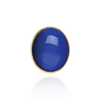 Oval Low Bezels in 14K Gold (5.00 x 3.00 mm - 20.00 x 15.00 mm)