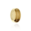 Oval Low Bezels With Closed Back in 14K Gold (5.00 x 3.00 mm - 20.00 x 15.00 mm)