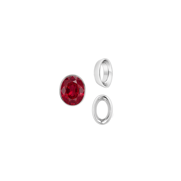 Oval Tapered Bezels in 14K Gold (3.50 x 2.00 mm - 13.00 x 11.00 mm)