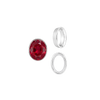 Oval Tapered Bezels in Sterling Silver (3.50 x 2.00 mm - 13.00 x 11.00 mm)