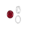 Oval Tapered Bezels in 14K Gold (3.50 x 2.00 mm - 13.00 x 11.00 mm)