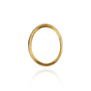 Oval High Bezels With Bearing in 14K Gold (7.00 x 5.00 mm - 9.00 x 7.00 mm)