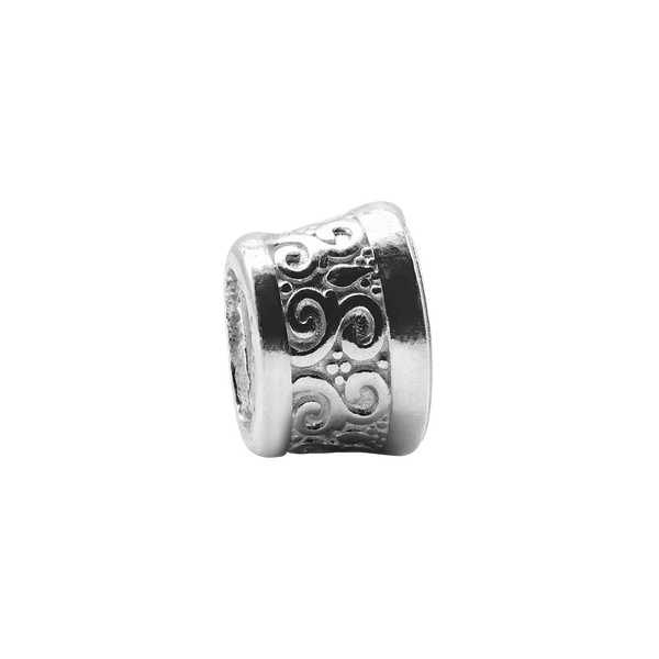 Oval Motif High Bezel in Sterling Silver (6.00 x 4.00 mm - 12.00 x 10.00 mm)