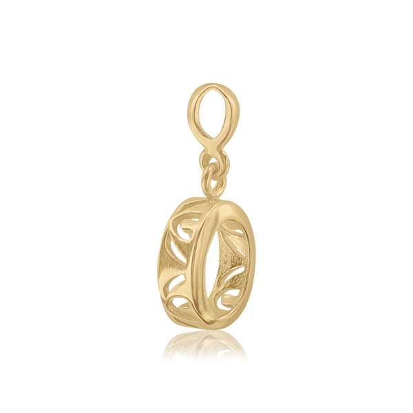 Oval Back-Set Bezel Pendant in 14K Gold (6.00 x 4.00 mm - 9.00 x 7.00 mm)