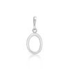 Oval Back-Set Bezel Pendant in Sterling Silver (6.00 x 4.00 mm - 9.00 x 7.00 mm)