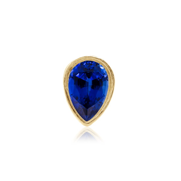 Pear Shape Low Bezel in 14K Gold (5.00 x 3.00 mm - 10.00 x 7.00 mm)