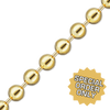 Special Order Only: Bulk / Spooled Round Bead Chain in 14K and 18K Gold