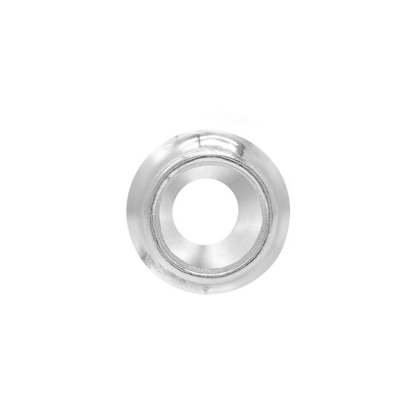 Round Donut Bezel Setting in Sterling Silver (3.00 mm - 10.00 mm)