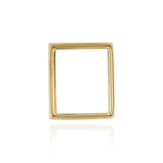 Emerald Shape Cushion Low Bezels in 14K Gold (8.00 x 6.00 mm - 20.00 x 15.00 mm)