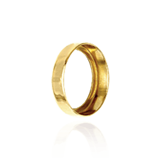 Round Low Bezels in 14K Gold (3.00 mm - 20.00 mm)