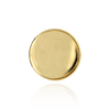 Round Low Bezels With Closed Back in 14K Gold (3.00 mm - 20.00 mm)