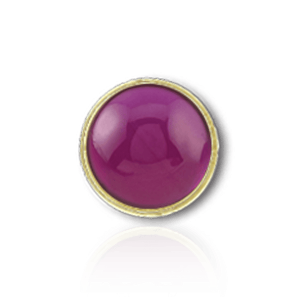 Round Low Bezels With Closed Back in 14K Gold (3.00 mm - 20.00 mm)