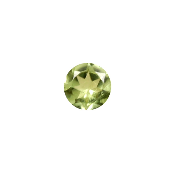 Round Peridot - August Birthstones