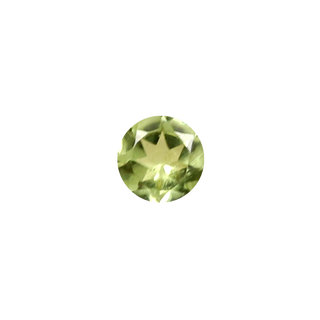 Round Peridot - August Birthstones