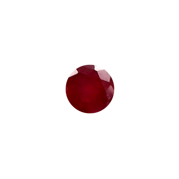 Round Ruby - July Birthstones