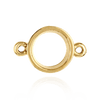 Round Tapered Bezel with Rings in 14K Gold (2.50 mm - 6.50 mm)