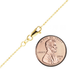 Maxco's Diamond Cut RB Chain in 14K Yellow Gold