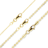 Maxco's Diamond Cut RB Chain in 14K Yellow Gold