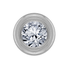Round Wide Base Bezels in Sterling Silver (4.00 mm - 6.50 mm)