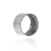 Round High Bezels With Bearing in Platinum (2.00 mm - 9.00 mm)