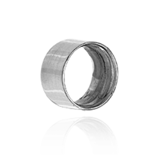 Round High Bezels With Bearing in Platinum (2.00 mm - 9.00 mm)