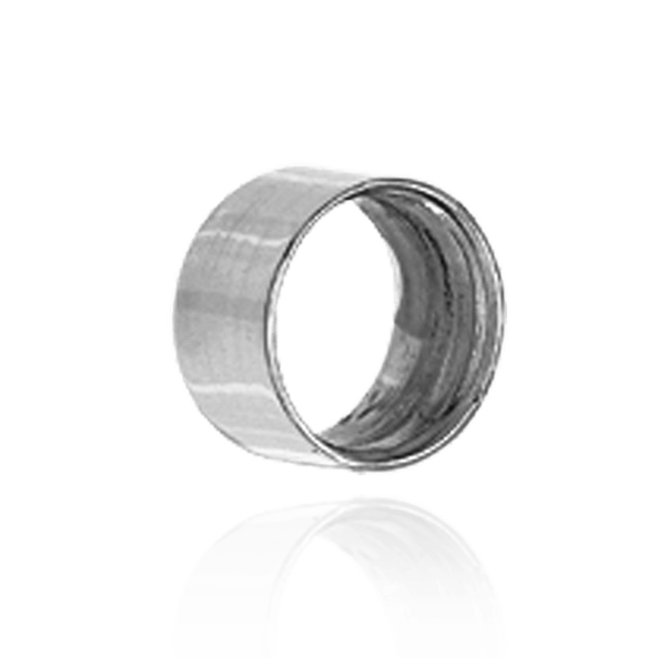 Round High Bezels With Bearing in Platinum (2.00 mm - 9.00 mm)