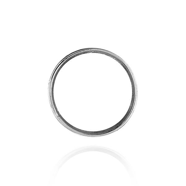 Round High Bezels With Bearing in Platinum (2.00 mm - 9.00 mm)