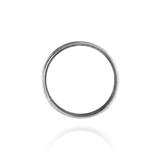 Round High Bezels With Bearing in Platinum (2.00 mm - 9.00 mm)