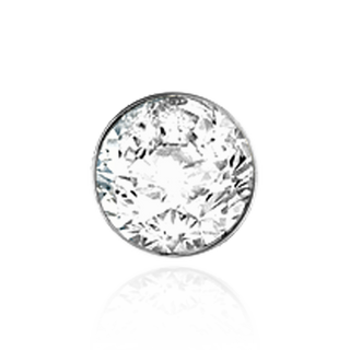 Round High Bezels With Bearing in Sterling Silver (2.00 mm - 9.00 mm)