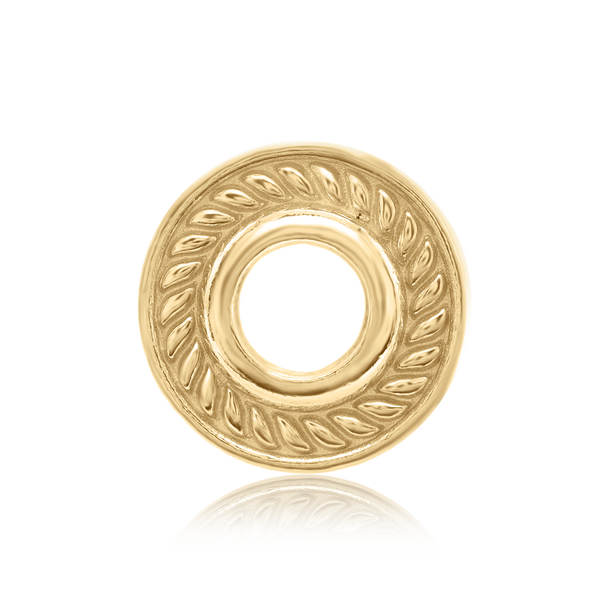 Round Slide Pendant in 14K Gold (3.00 mm - 5.00 mm)