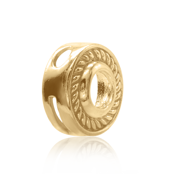 Round Slide Pendant in 14K Gold (3.00 mm - 5.00 mm)