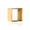 Square Bezels With Bearing in 14K Gold (2.00 mm - 7.00 mm)