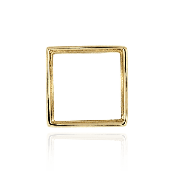Square Bezels With Bearing in 14K Gold (2.00 mm - 7.00 mm)