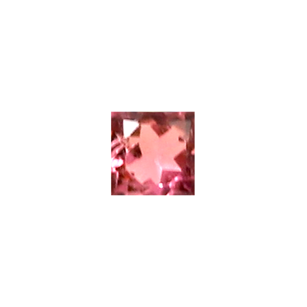 Square Pink Tourmaline - October Birthstones