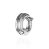 Round Bezels With Two Prongs in Sterling Silver (4.00 mm - 5.75 mm)