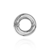 Round Bezels With Two Prongs in Sterling Silver (4.00 mm - 5.75 mm)