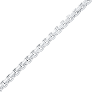 Bulk / Spooled Round Box Chain in Sterling Silver (1.60 mm - 2.70 mm)